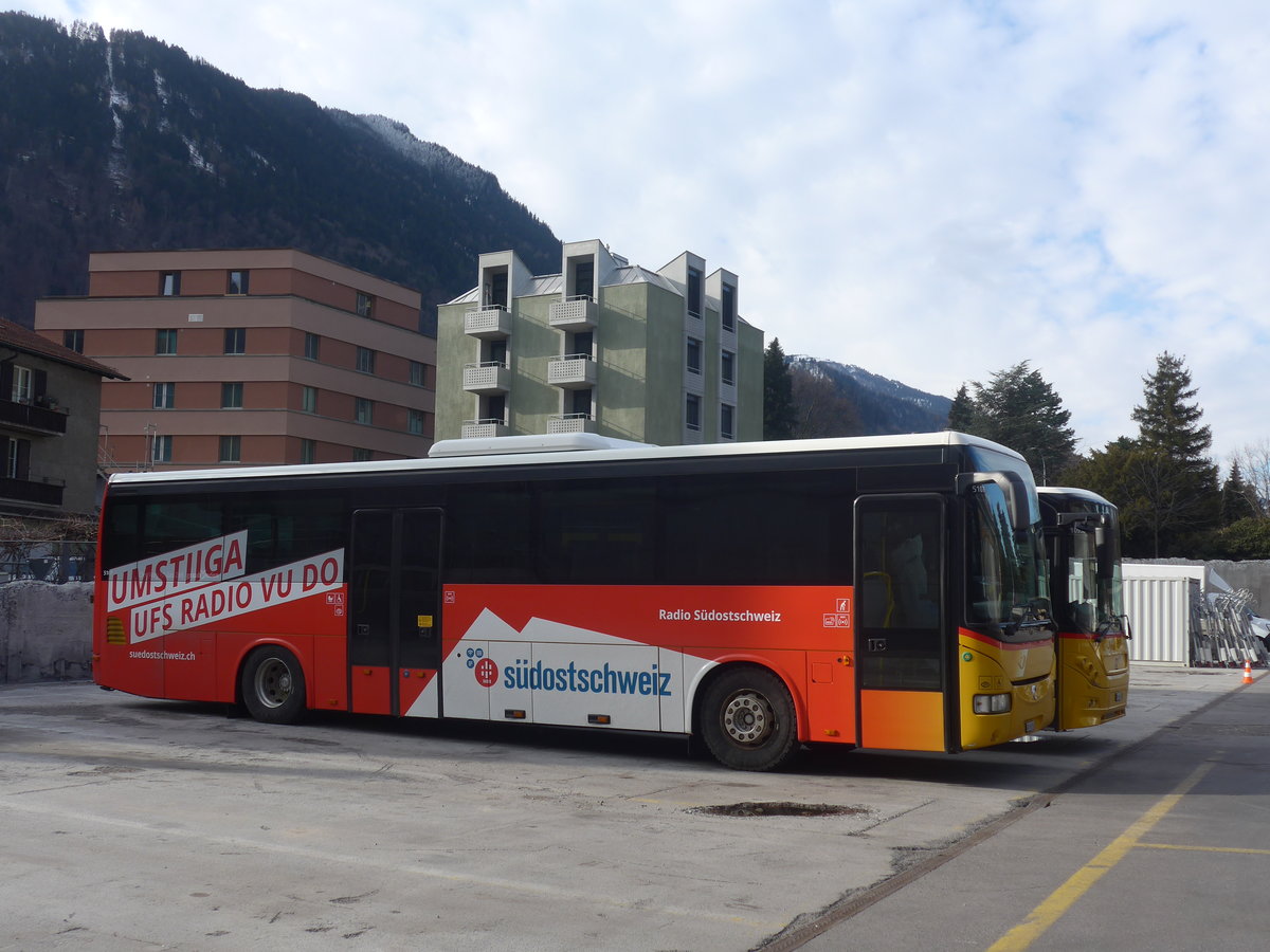 (214'937) - PostAuto Graubnden - GR 106'551 - Irisbus am 1. Mrz 2020 in Chur, Garage