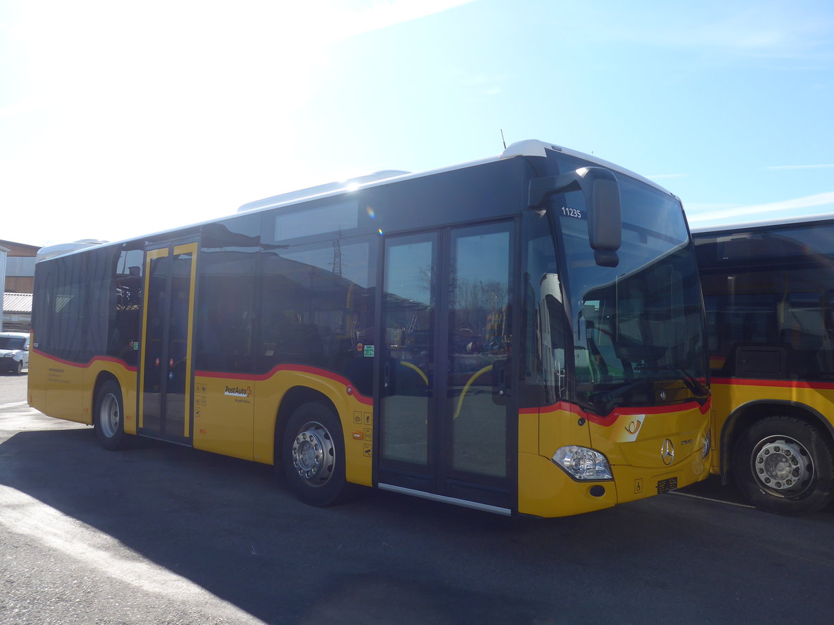 (215'245) - Postautobetriebe Unteres Toggenburg, Ganterschwil - PID 11'235 - Mercedes am 15. Mrz 2020 in Kerzers, Interbus