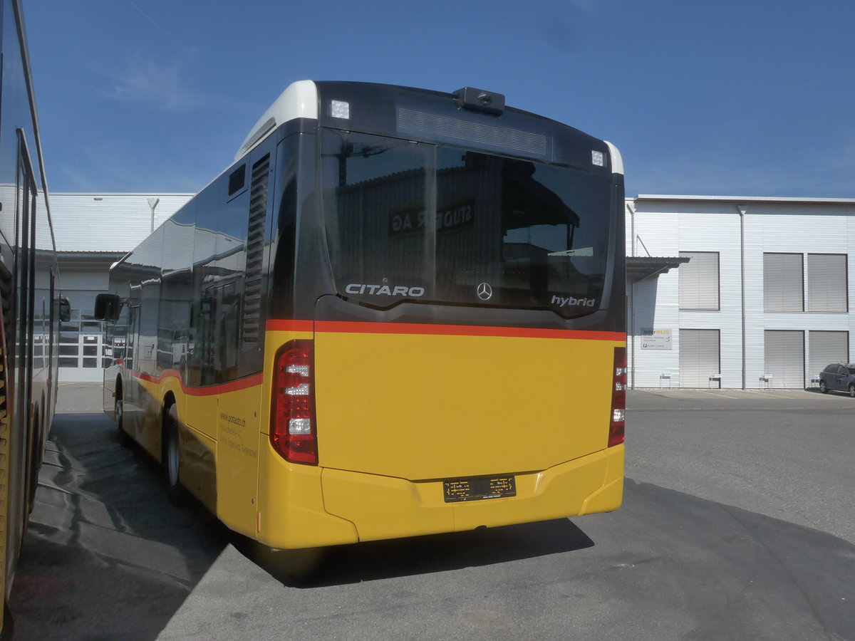 (215'246) - Postautobetriebe Unteres Toggenburg, Ganterschwil - PID 11'235 - Mercedes am 15. Mrz 2020 in Kerzers, Interbus