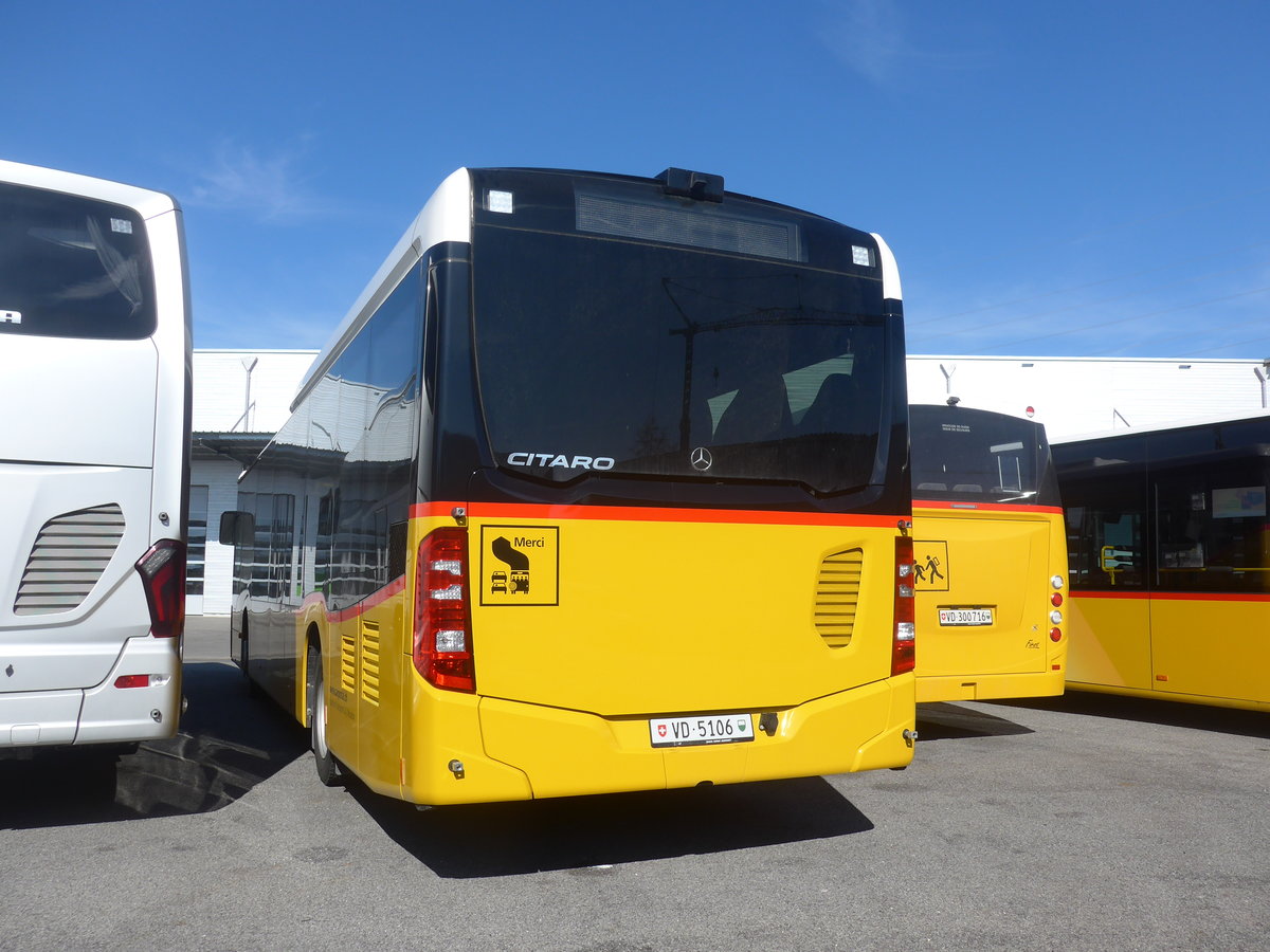 (215'249) - Faucherre, Moudon - VD 5106 - Mercedes am 15. Mrz 2020 in Kerzers, Interbus