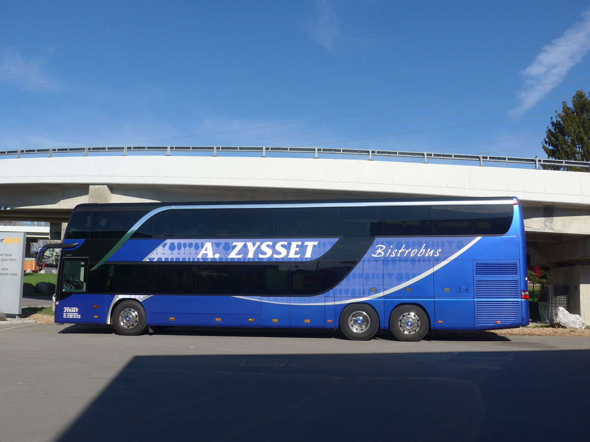 (215'257) - Zysset, Kirchdorf - Nr. 66 - Setra am 15. Mrz 2020 in Kerzers, Interbus
