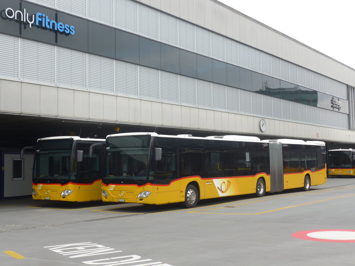 (215'456) - PostAuto Bern - Nr. 633/BE 734'633 - Mercedes am 22. Mrz 2020 in Bern, Postautostation