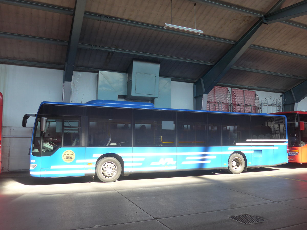 (215'523) - AFA Adelboden - Nr. 90 - Mercedes am 25. Mrz 2020 in Adelboden, Busstation