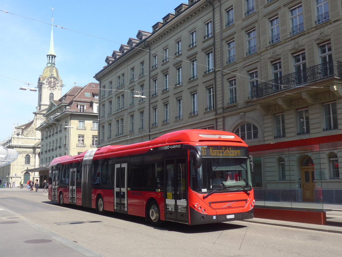 (215'596) - Bernmobil, Bern - Nr. 882/BE 832'882 - Volvo am 27. Mrz 2020 beim Bahnhof Bern