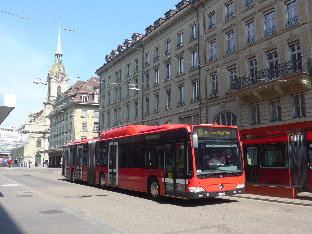 (215'597) - Bernmobil, Bern - Nr. 845/BE 671'845 - Mercedes am 27. Mrz 2020 beim Bahnhof Bern