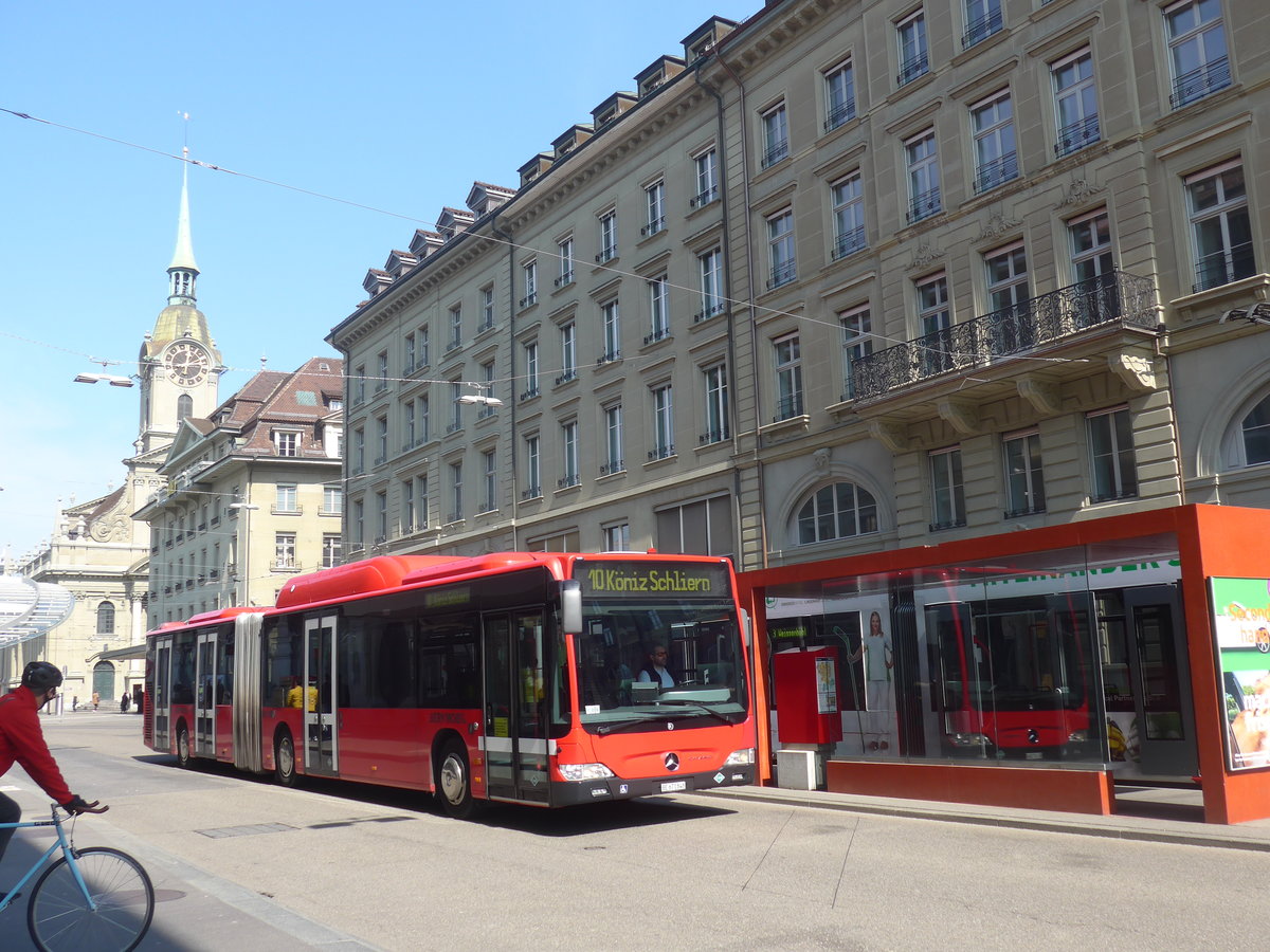 (215'603) - Bernmobil, Bern - Nr. 848/BE 671'848 - Mercedes am 27. Mrz 2020 beim Bahnhof Bern