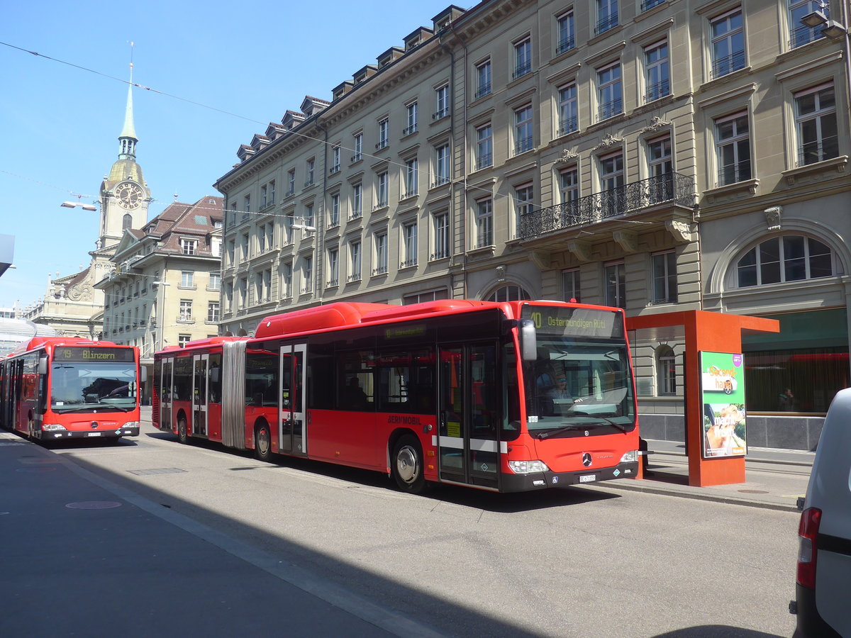 (215'612) - Bernmobil, Bern - Nr. 858/BE 671'858 - Mercedes am 27. Mrz 2020 beim Bahnhof Bern