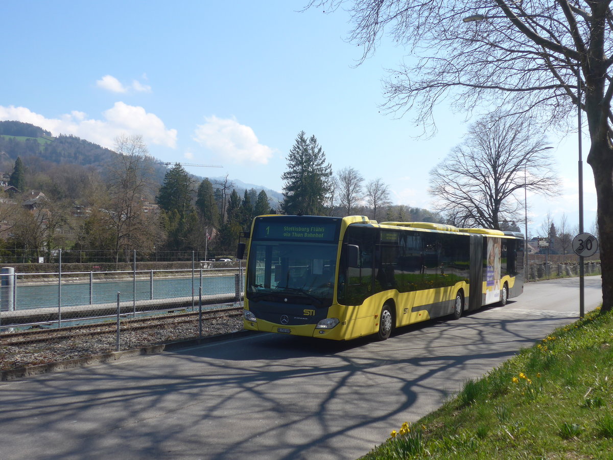 (215'789) - STI Thun - Nr. 169/BE 752'169 - Mercedes am 2. April 2020 in Thun, Rosenau
