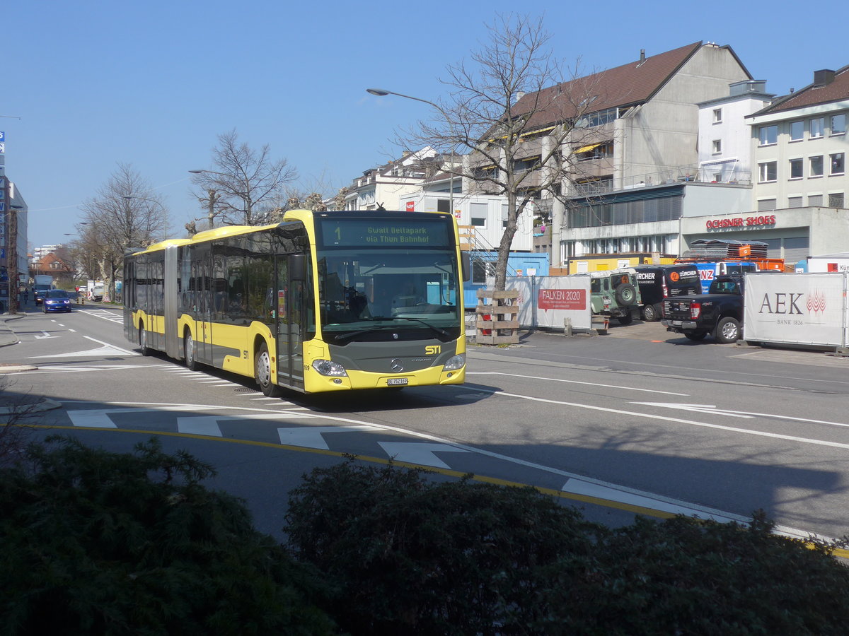 (215'799) - STI Thun - Nr. 169/BE 752'169 - Mercedes am 2. April 2020 in Thun, Postbrcke