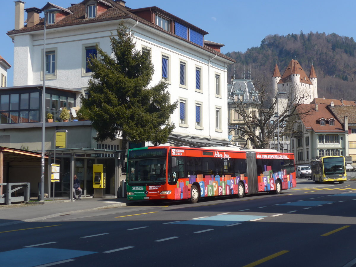 (215'801) - STI Thun - Nr. 137/BE 801'137 - Mercedes am 2. April 2020 in Thun, Guisanplatz