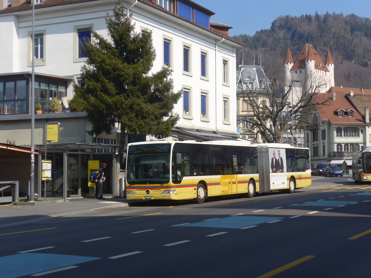 (215'806) - STI Thun - Nr. 135/BE 801'135 - Mercedes am 2. April 2020 in Thun, Guisanplatz