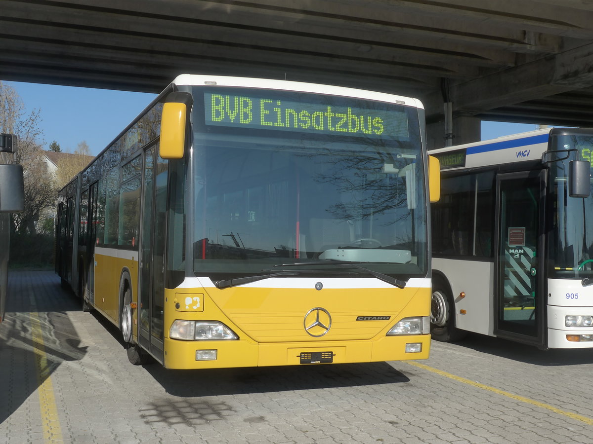 (215'837) - BVB Basel - Nr. 793 - Mercedes (ex ASN Stadel Nr. 183) am 4. April 2020 in Kerzers, Murtenstrasse