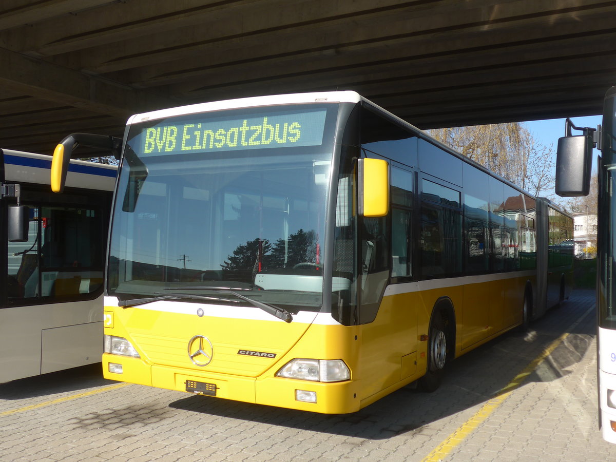 (215'840) - BVB Basel - Nr. 793 - Mercedes (ex ASN Stadel Nr. 183) am 4. April 2020 in Kerzers, Murtenstrasse