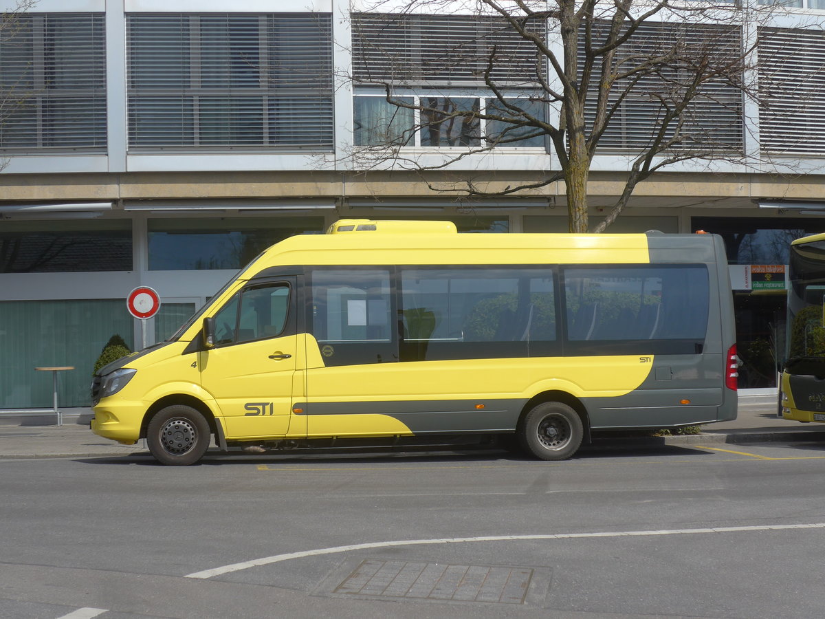 (215'978) - STI Thun - Nr. 4/BE 841'004 - Mercedes am 9. April 2020 bei der Schifflndte Thun