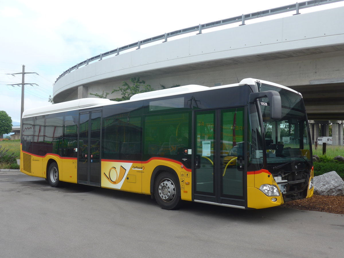 (216'722) - CarPostal Ouest - VD 475'383 - Mercedes (ex TPB, Sdeilles) am 3. Mai 2020 in Kerzers, Interbus