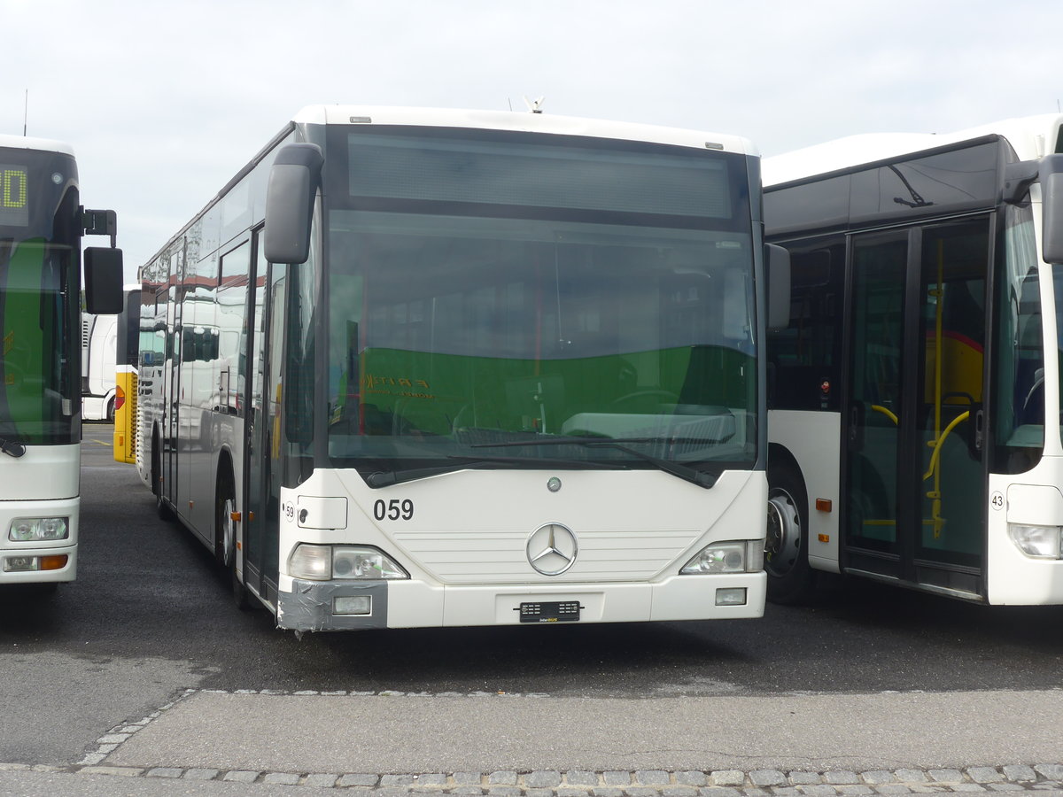(216'753) - Interbus, Yverdon - Nr. 59 - Mercedes (ex CarPostal Ouest; ex PostAuto Bern; ex P 25'380) am 3. Mai 2020 in Kerzers, Interbus