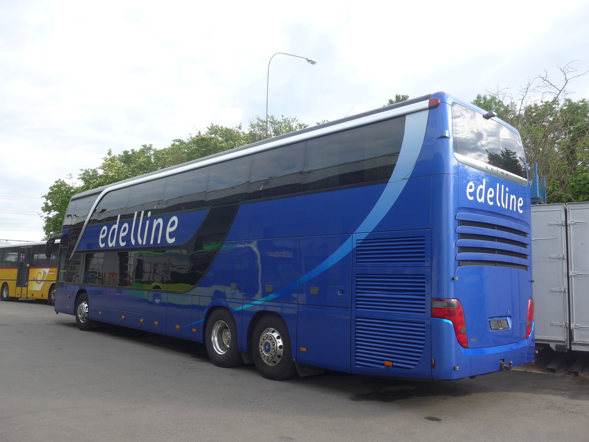 (216'918) - Edelline, Liebefeld - Nr. 46 - Setra am 10. Mai 2020 in Kerzers, Interbus
