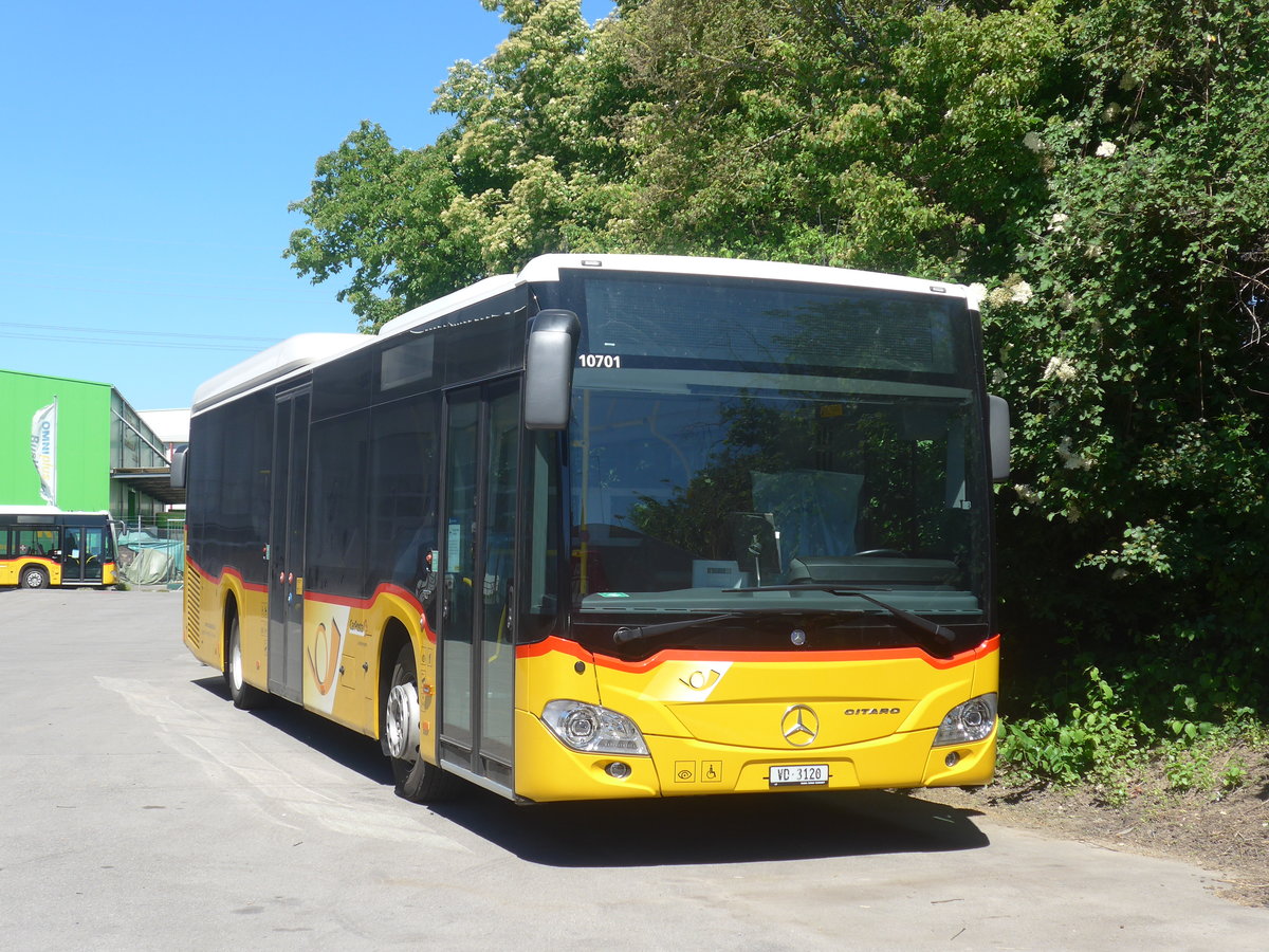 (217'104) - Faucherre, Moudon - VD 3120 - Mercedes am 21. Mai 2020 in Kerzers, Interbus
