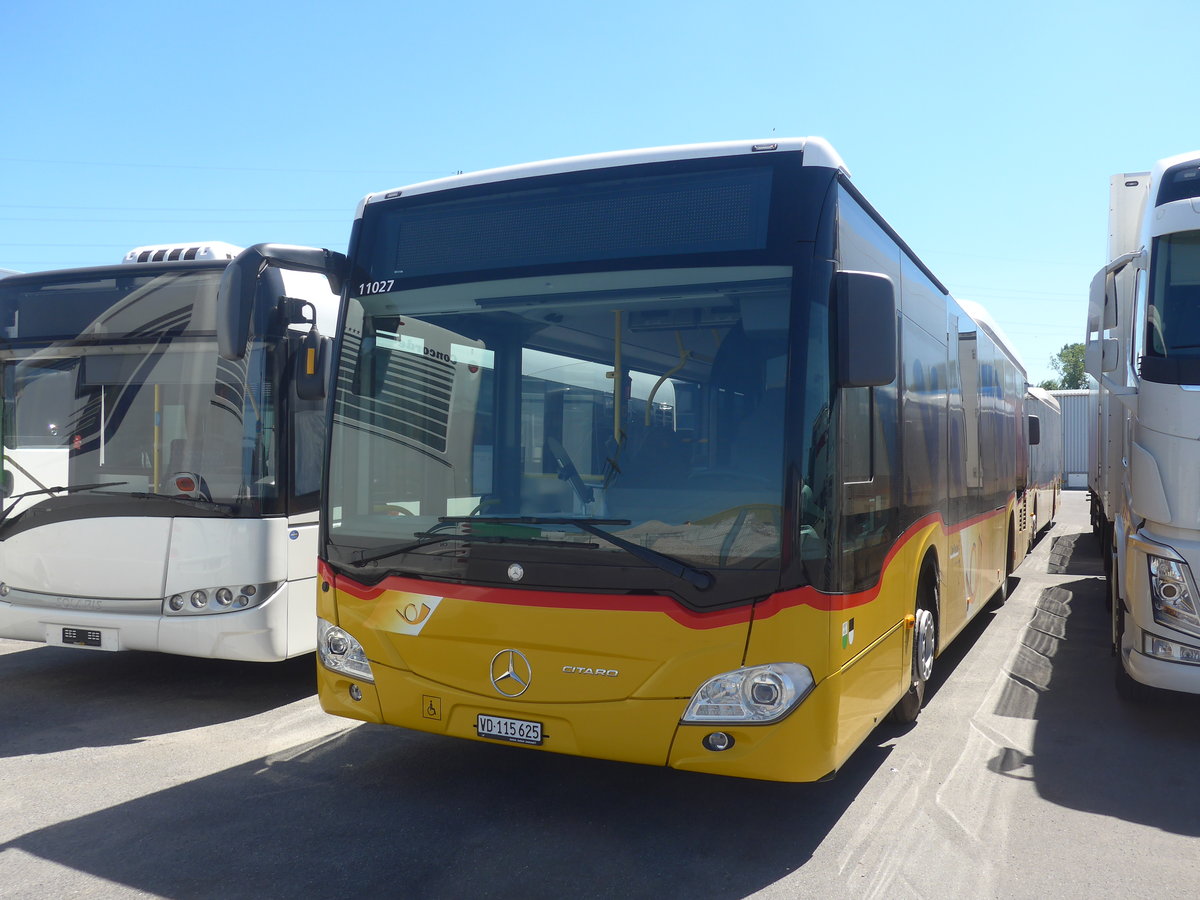 (217'130) - CarPostal Ouest - VD 115'625 - Mercedes am 21. Mai 2020 in Kerzers, Interbus