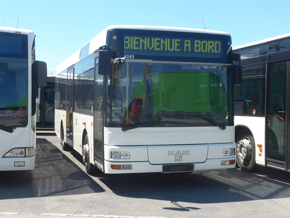 (217'133) - Interbus, Kerzers - MAN (ex ARCC Aubonne; ex Rossier, Lussy) am 21. Mai 2020 in Kerzers, Interbus