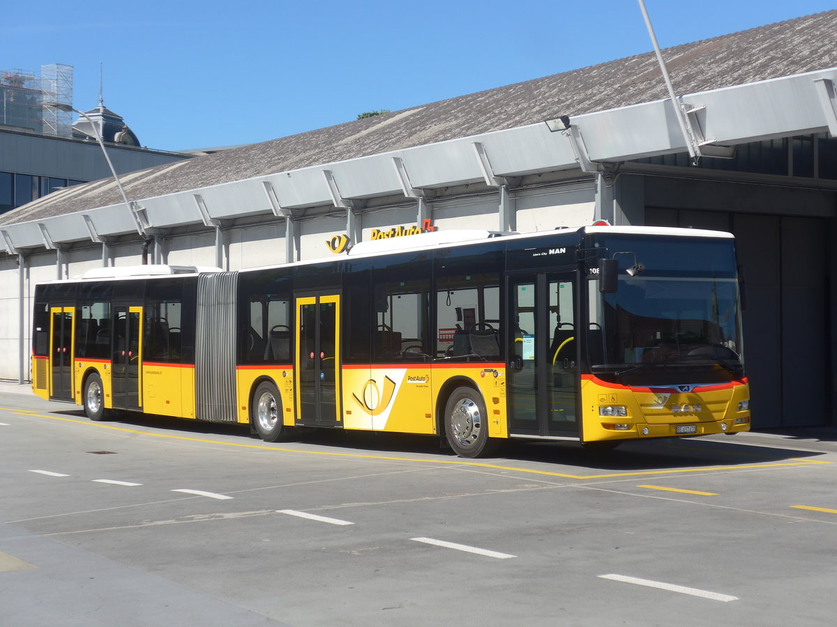 (217'180) - PostAuto Bern - Nr. 670/BE 637'670 - MAN am 21. Mai 2020 in Bern, Postautostation
