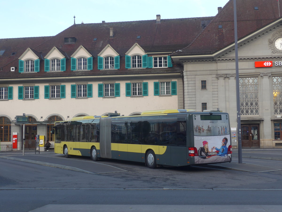 (217'273) - STI Thun - Nr. 700/BE 849'700 - MAN am 24. Mai 2020 beim Bahnhof Thun