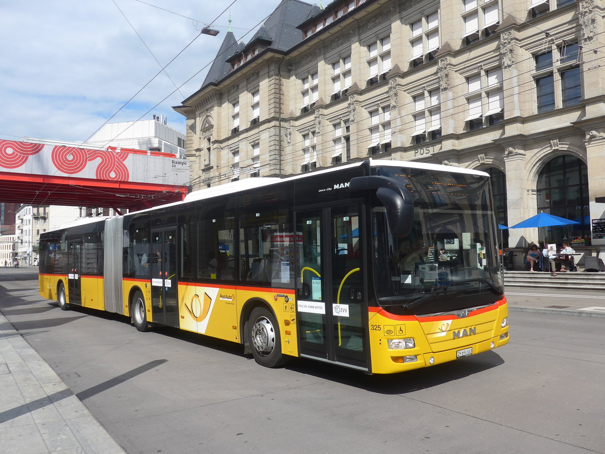 (217'446) - Moser, Flaach - Nr. 325/ZH 696'863 - MAN am 30. Mai 2020 beim Hauptbahnhof Winterthur