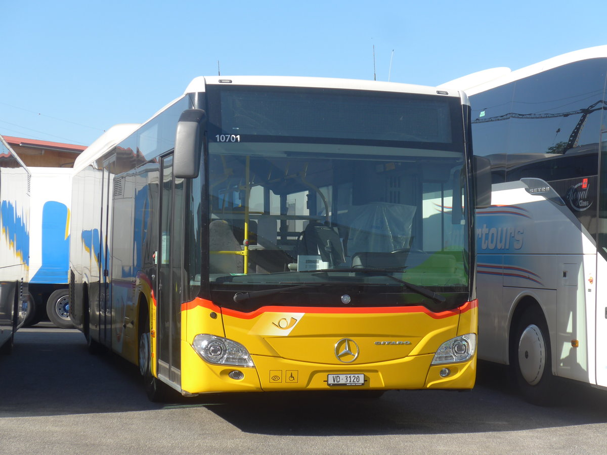 (217'483) - Faucherre, Moudon - VD 3120 - Mercedes am 31. Mai 2020 in Kerzers, Interbus