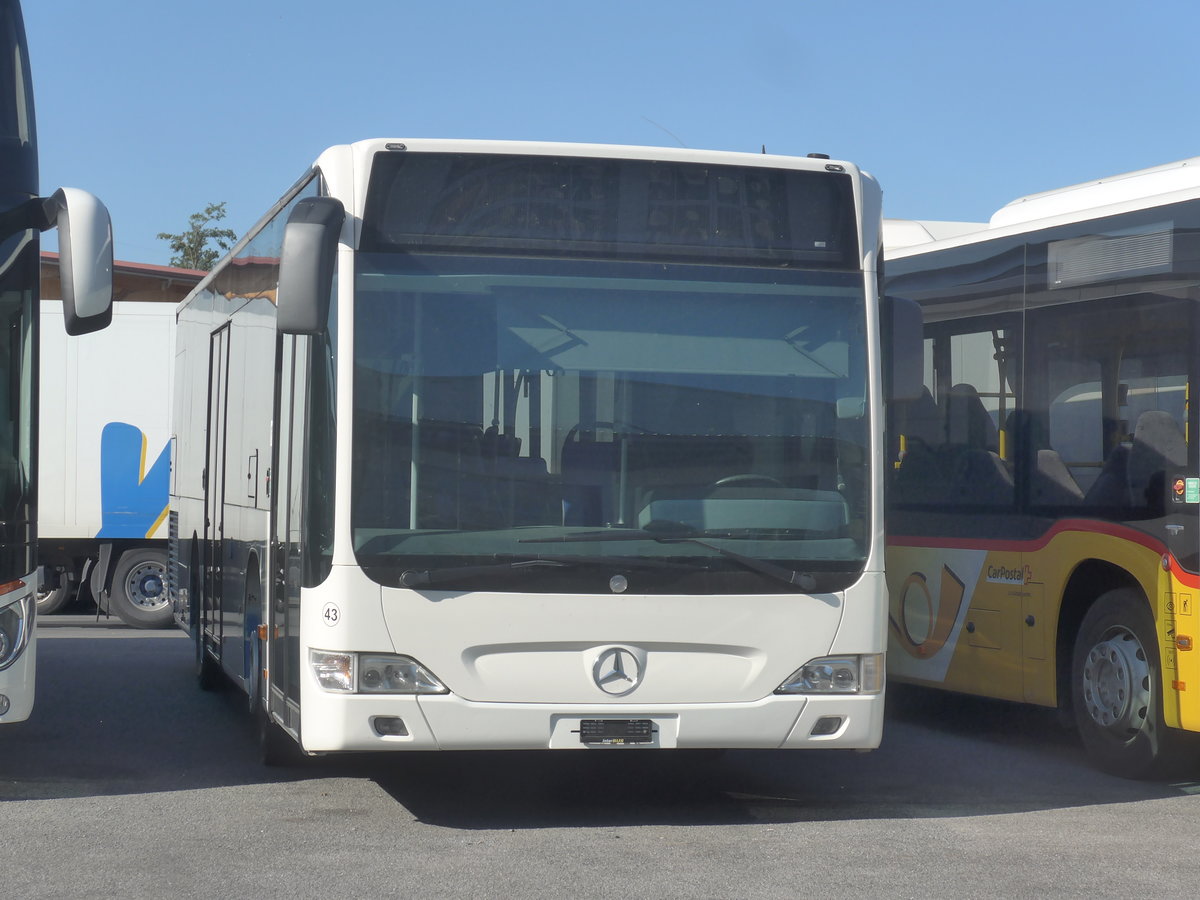 (217'484) - Interbus, Yverdon - Nr. 43 - Mercedes (ex Regionalverkehr Kurhessen, D-Kassel) am 31. Mai 2020 in Kerzers, Interbus