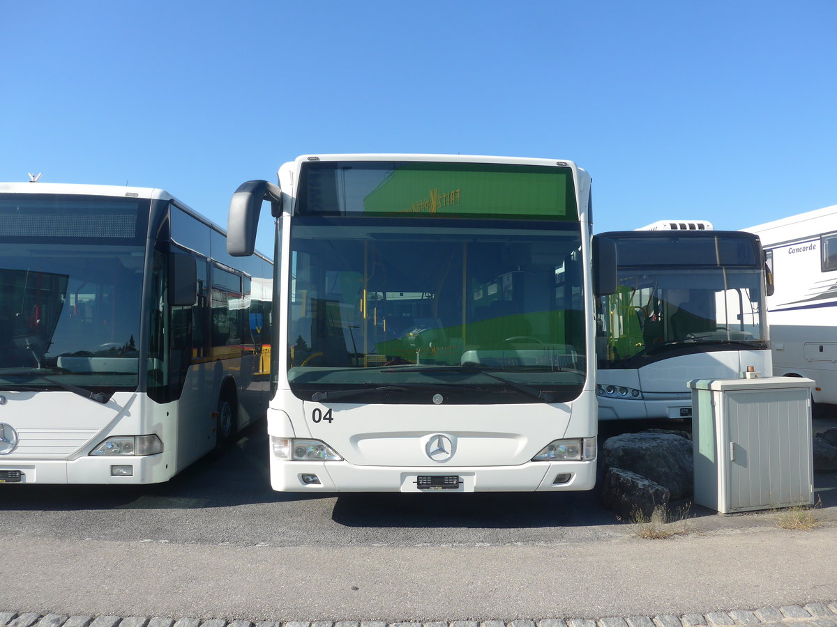 (217'490) - Interbus, Yverdon - Nr. 4 - Mercedes (ex Nr. 43) am 31. Mai 2020 in Kerzers, Interbus