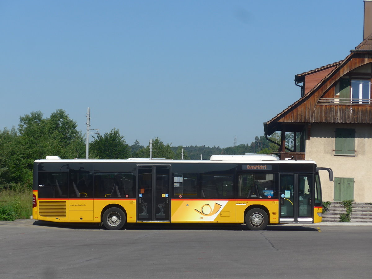 (217'502) - PostAuto Bern - Nr. 3/BE 414'003 - Mercedes (ex Klopfstein, Laupen Nr. 3) am 31. Mai 2020 in Laupen, Garage
