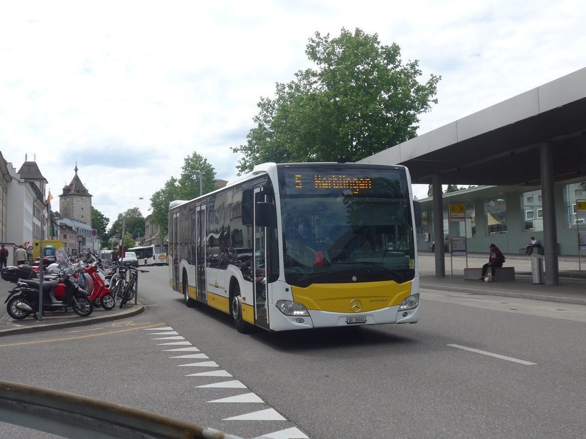 (217'723) - VBSH Schaffhausen - Nr. 4/SH 38'004 - Mercedes am 8. Juni 2020 beim Bahnhof Schaffhausen