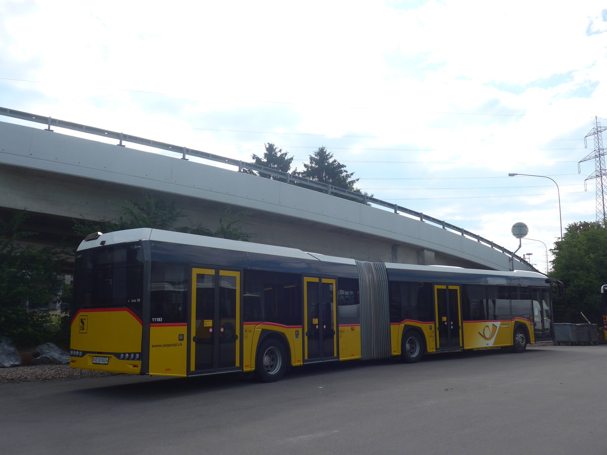 (217'803) - CarPostal Ouest - VD 267'845 - Solaris am 13. Juni 2020 in Kerzers, Interbus