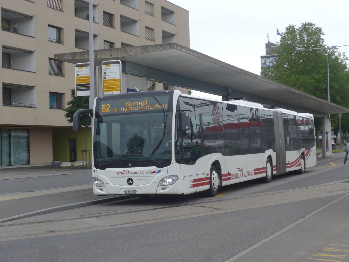 (218'021) - ARAG Ruswil - Nr. 50/LU 269'263 - Mercedes am 14. Juni 2020 beim Bahnhof Sursee