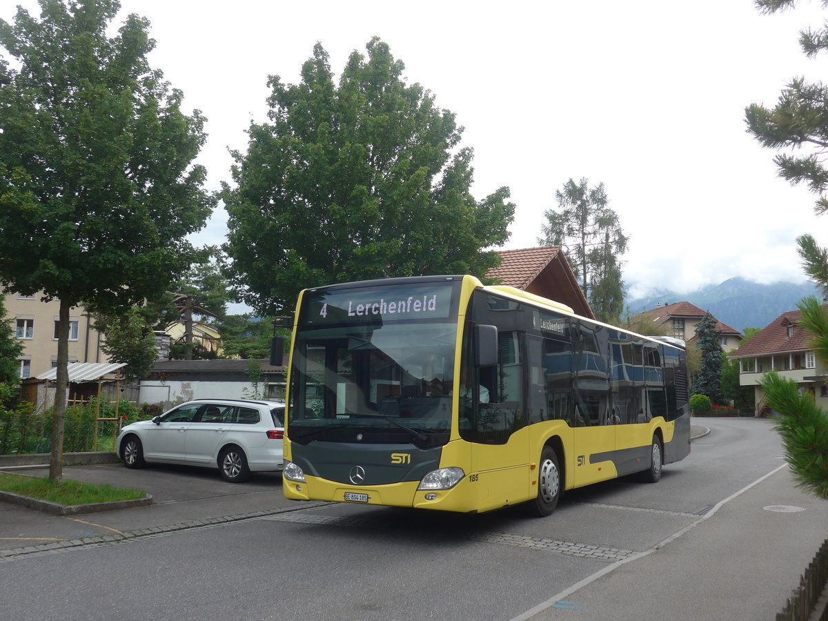 (218'046) - STI Thun - Nr. 185/BE 804'185 - Mercedes am 15. Juni 2020 in Thun-Lerchenfeld, Lerchenfeldstrasse