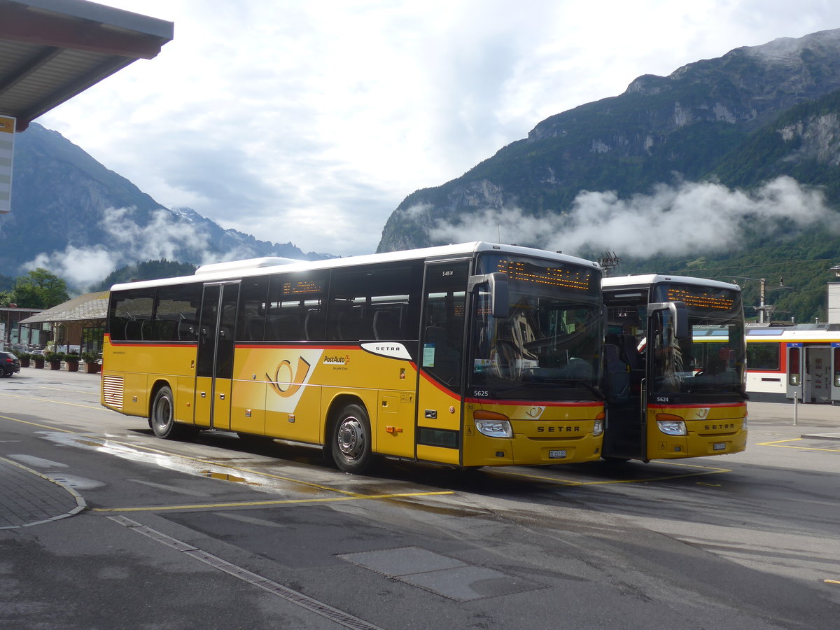(218'067) - PostAuto Bern - Nr. 70/BE 653'387 - Setra am 21. Juni 2020 in Meiringen, Postautostation