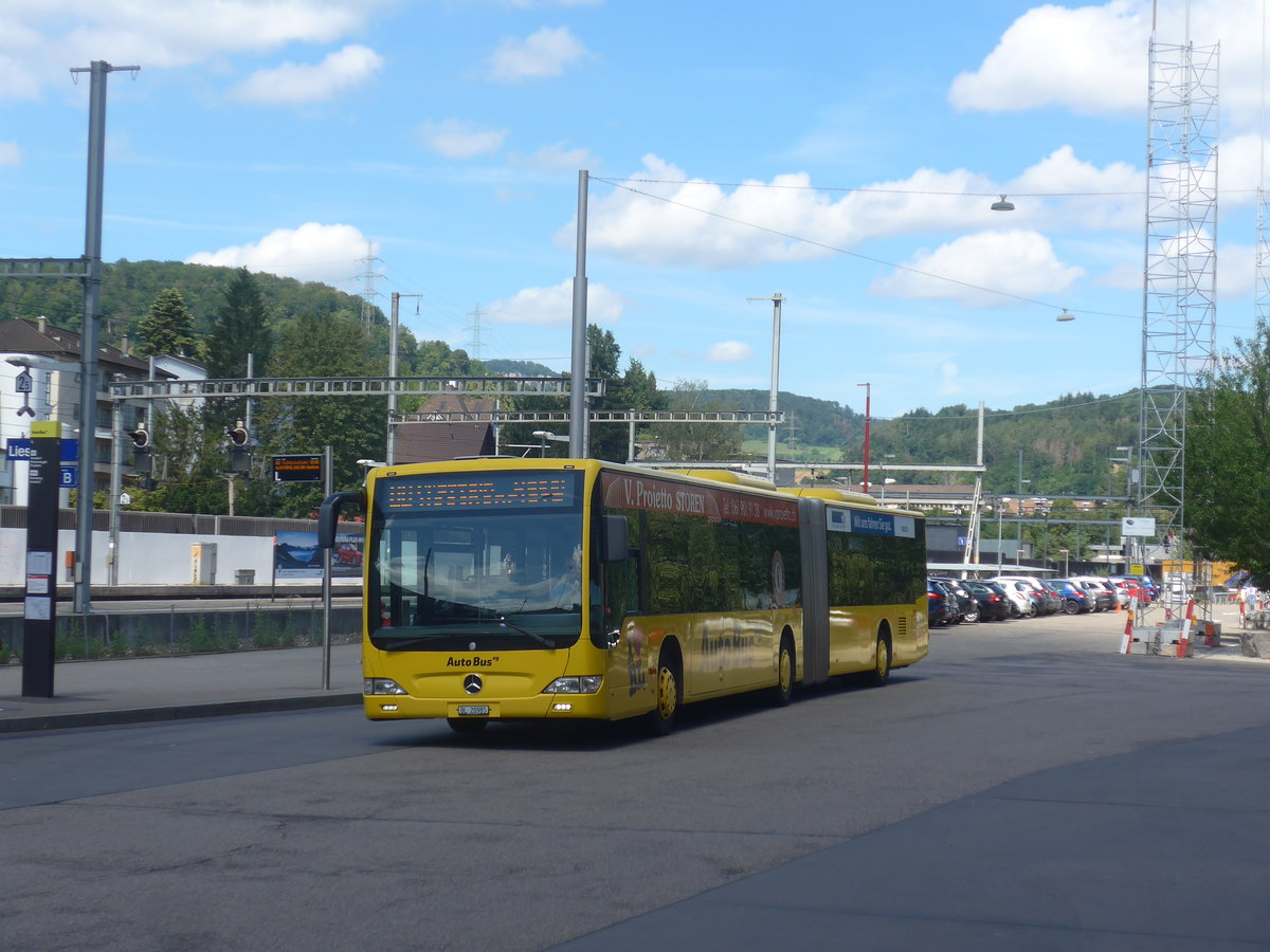 (218'349) - AAGL Liestal - Nr. 87/BL 20'985 - Mercedes am 4. Juli 2020 beim Bahnhof Liestal