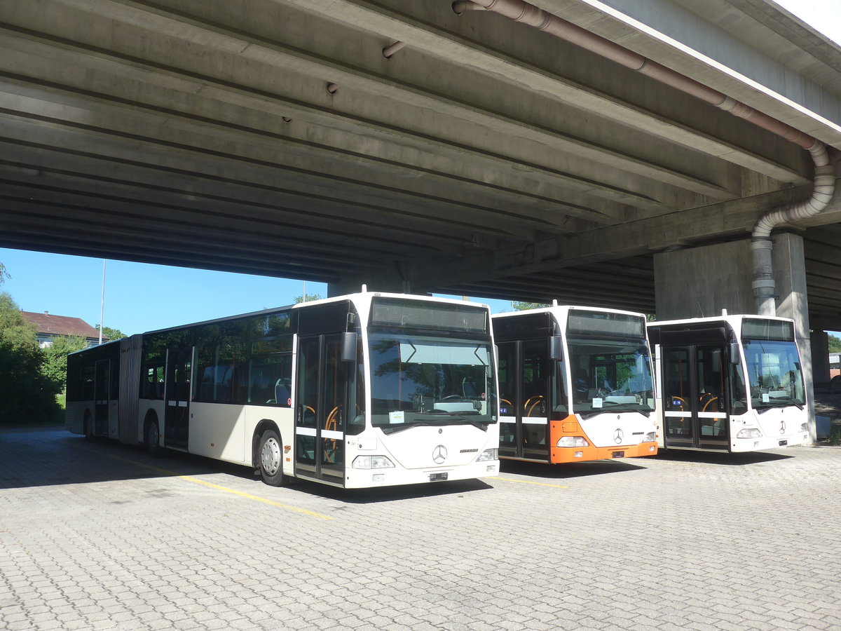 (218'398) - Interbus, Yverdon - Nr. 207 - Mercedes (ex BSU Solothurn Nr. 43) am 4. Juli 2020 in Kerzers, Murtenstrasse