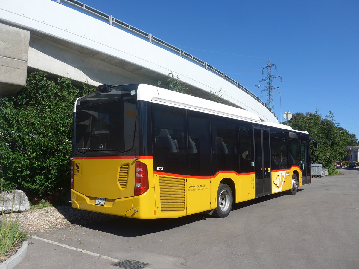 (218'399) - Faucherre, Moudon - VD 9361 - Mercedes am 4. Juli 2020 in Kerzers, Interbus