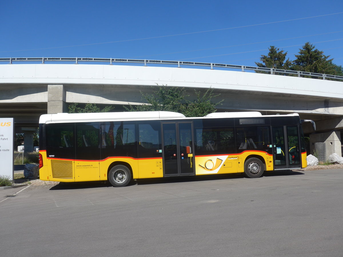 (218'400) - Faucherre, Moudon - VD 9361 - Mercedes am 4. Juli 2020 in Kerzers, Interbus