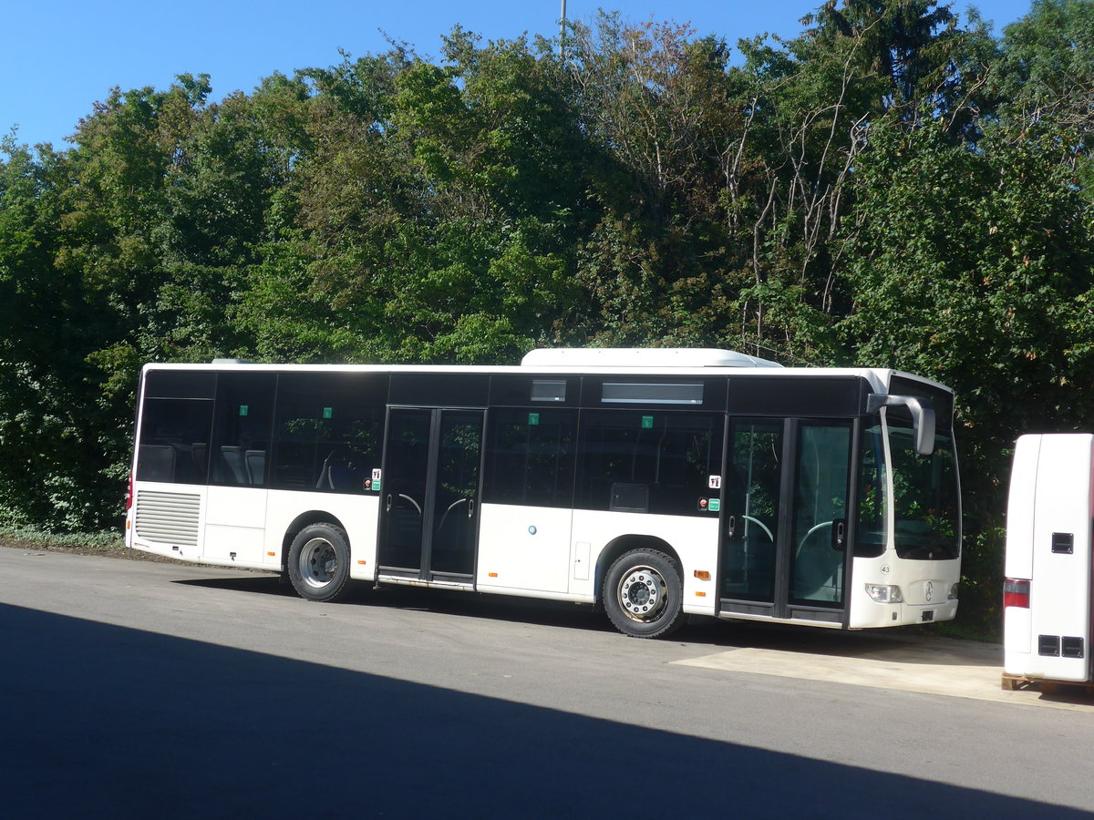 (218'413) - Interbus, Yverdon - Nr. 43 - Mercedes (ex Regionalverkehr Kurhessen, D-Kassel) am 4. Juli 2020 in Kerzers, Interbus