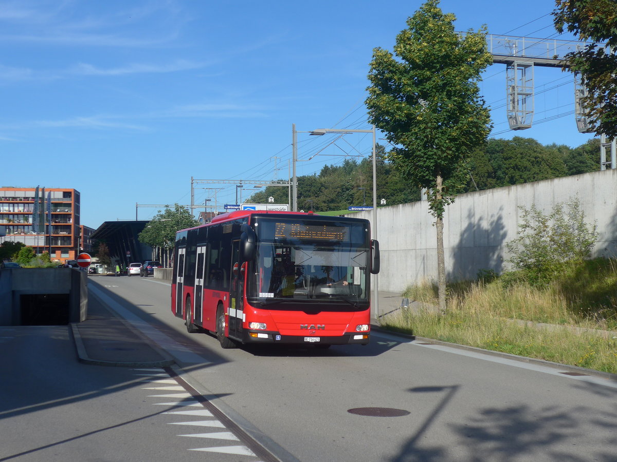 (218'434) - Bernmobil, Bern - Nr. 421/BE 716'421 - MAN am 4. Juli 2020 beim Bahnhof Bern Brnnen Westside