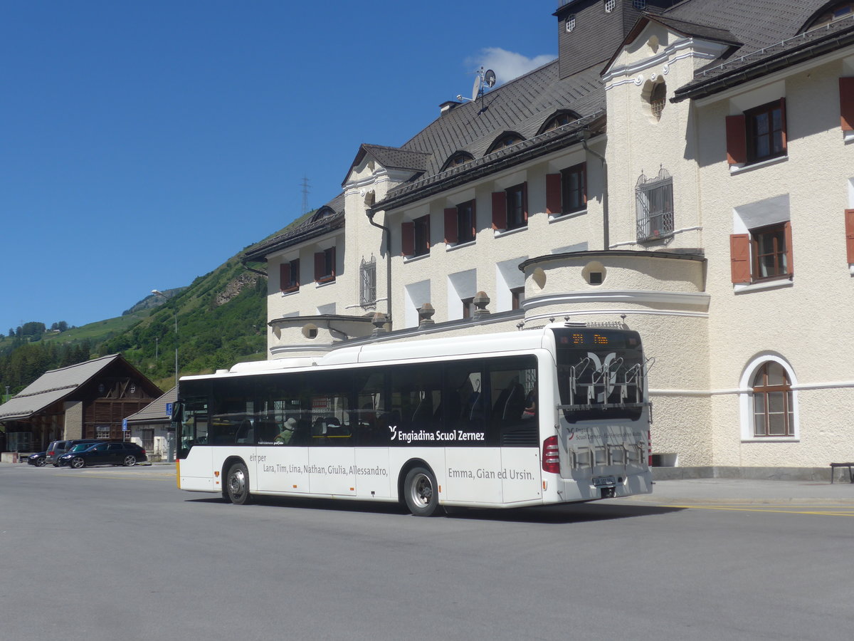 (218'477) - PostAuto Graubnden - GR 102'394 - Mercedes am 5. Juli 2020 beim Bahnhof Scuol-Tarasp