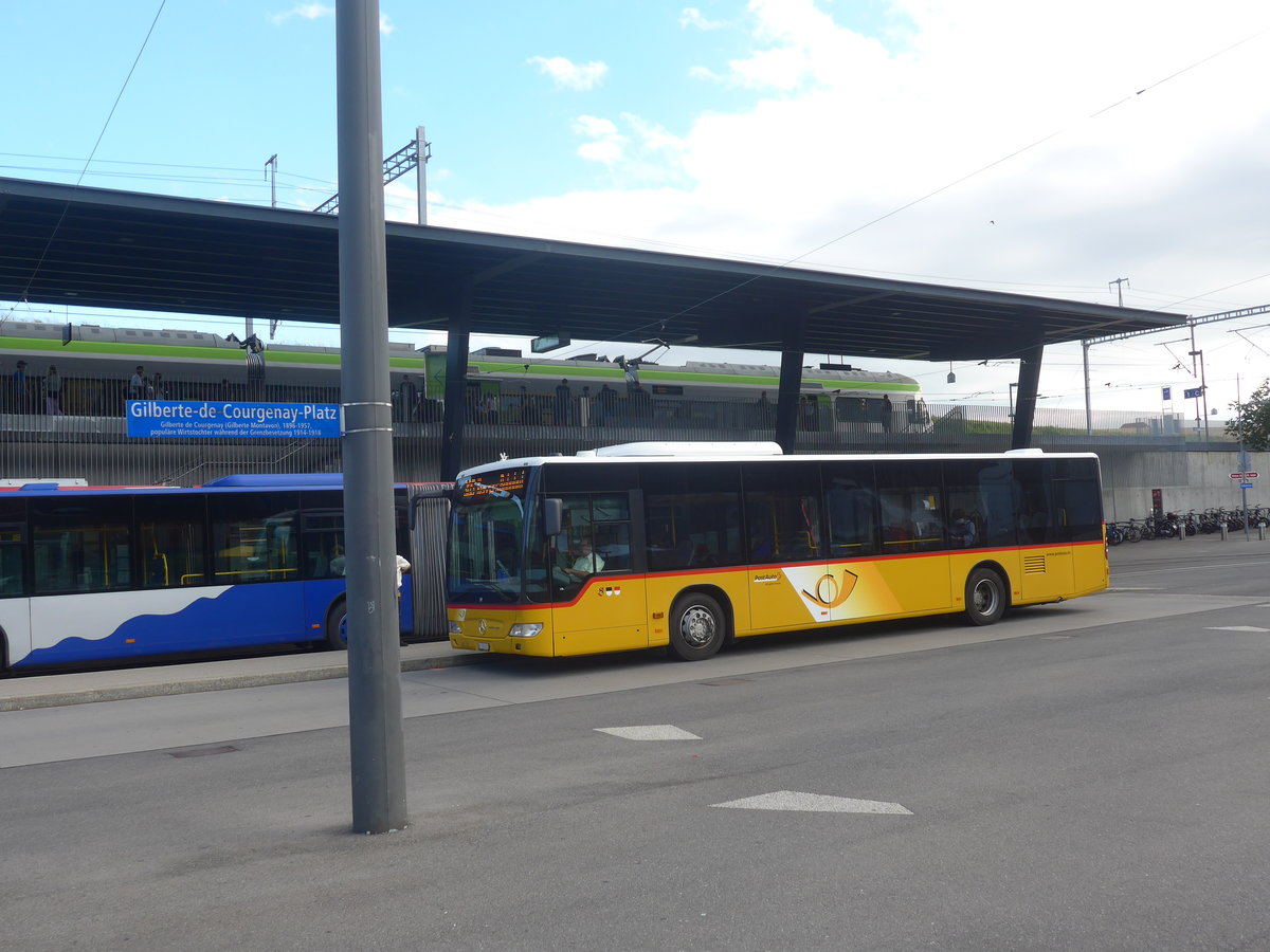 (218'602) - PostAuto Bern - Nr. 531/BE 555'831 - Mercedes am 6. Juli 2020 beim Bahnhof Bern Brnnen Westside