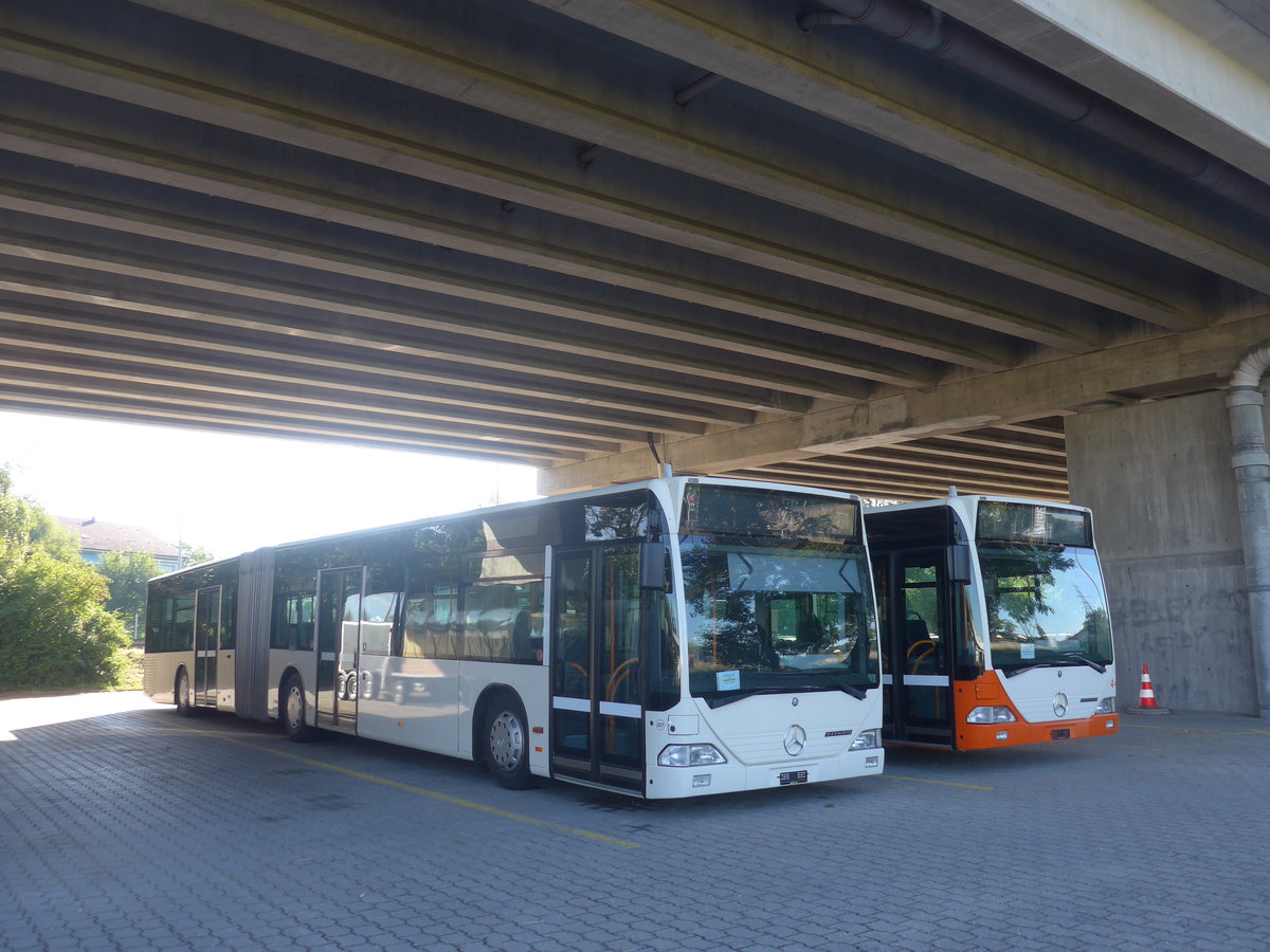 (218'791) - Interbus, Yverdon - Nr. 207 - Mercedes (ex BSU Solothurn Nr. 43) am 19. Juli 2020 in Kerzers, Murtenstrasse