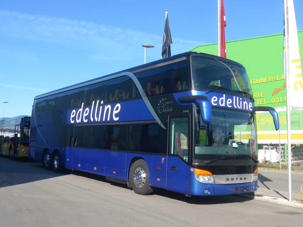 (218'792) - Edelline, Liebefeld - Nr. 46 - Setra am 19. Juli 2020 in Kerzers, Interbus