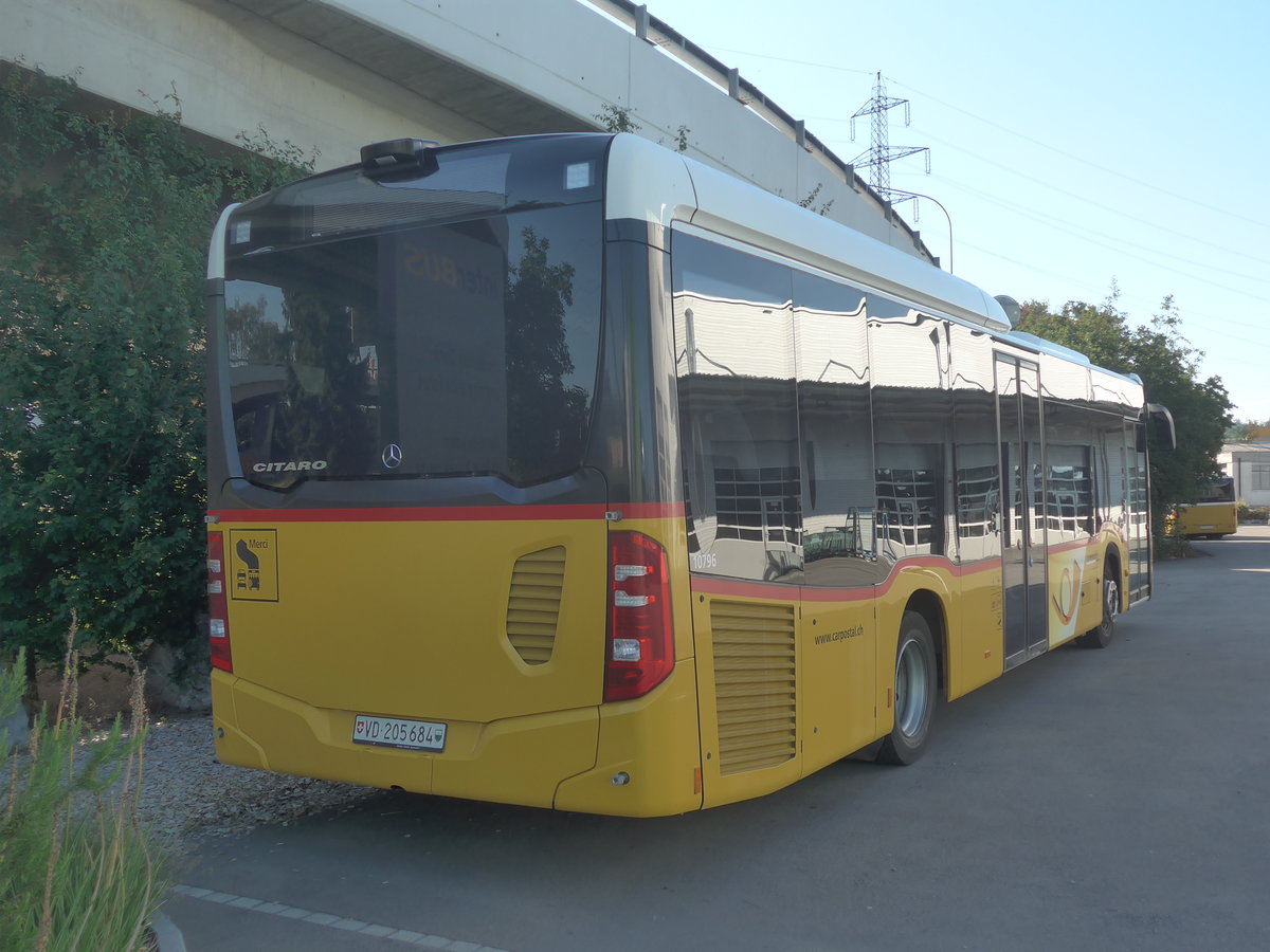 (218'815) - CarPostal Ouest - VD 205'684 - Mercedes am 19. Juli 2020 in Kerzers, Interbus