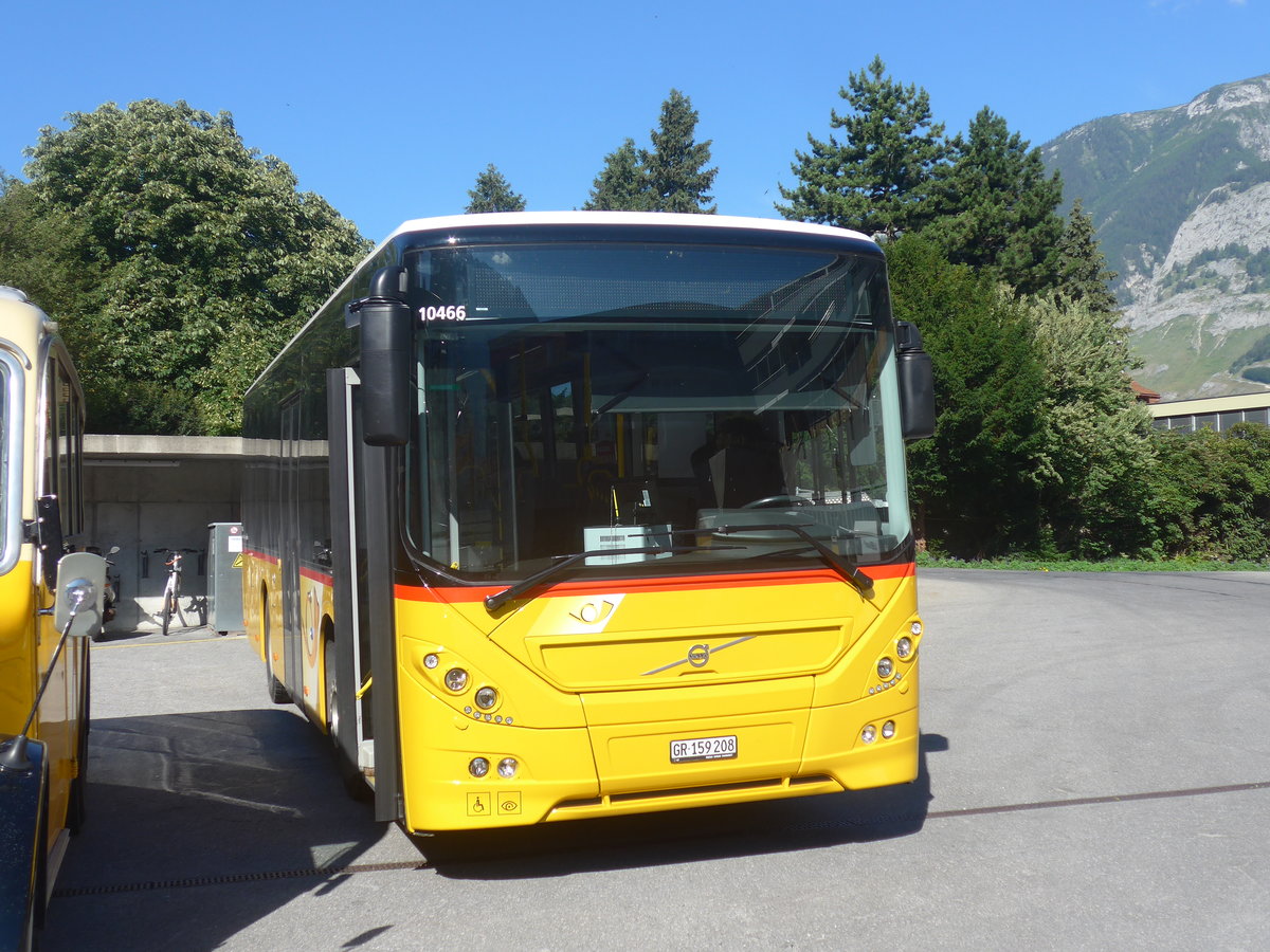(218'871) - PostAuto Graubnden - GR 159'208 - Volvo am 20. Juli 2020 in Chur, Garage