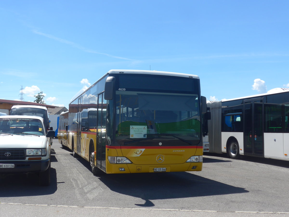 (218'990) - CarPostal Ouest - VD 335'346 - Mercedes am 25. Juli 2020 in Kerzers, Interbus