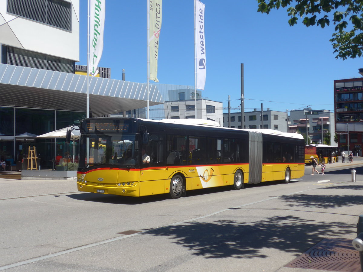 (219'221) - PostAuto Bern - Nr. 683/BE 813'683 - Solaris am 27. Juli 2020 beim Bahnhof Bern Brnnen Westside